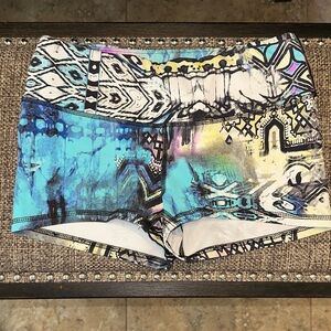 Bixbi Patterned Athletic Shorts